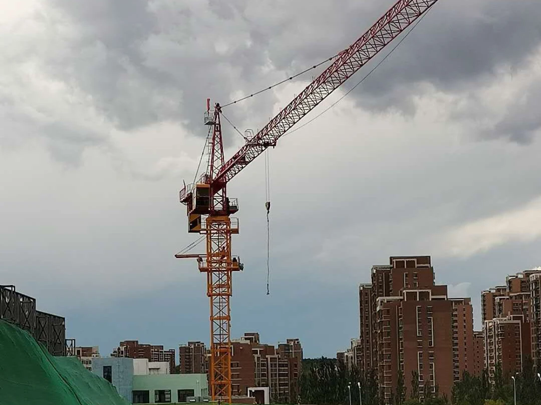 Self-Erecting Construction Building Overhead Tower Crane SFT100C1