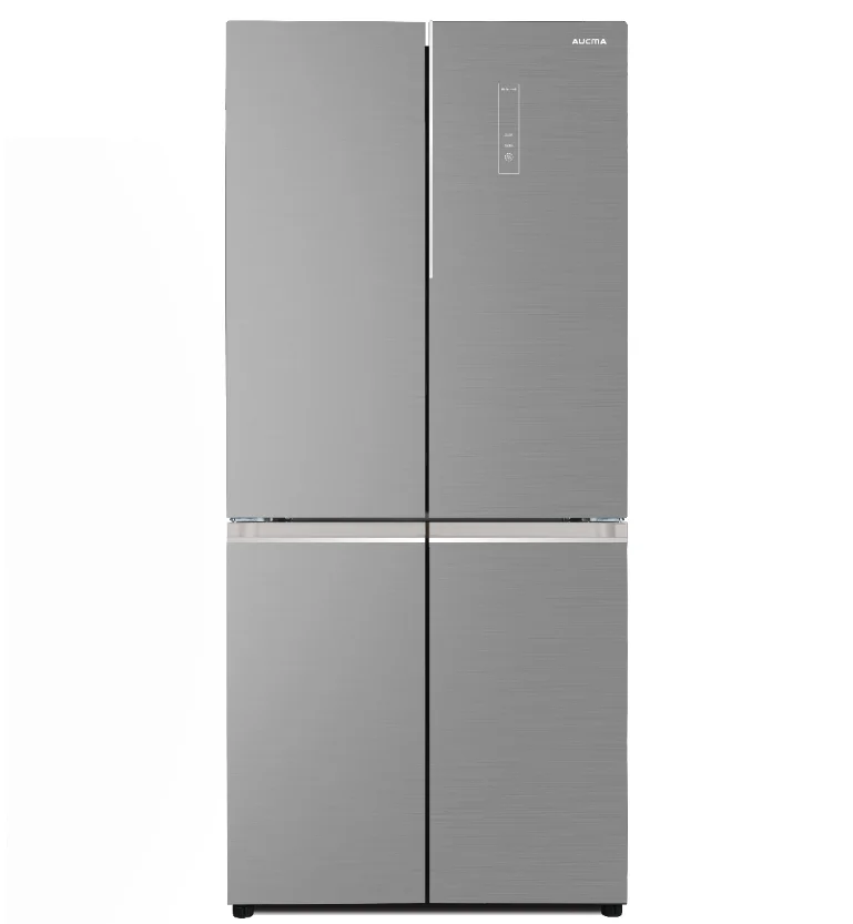 Домашний холодильник AUCMA RF-518WPG с двумя дверцами без