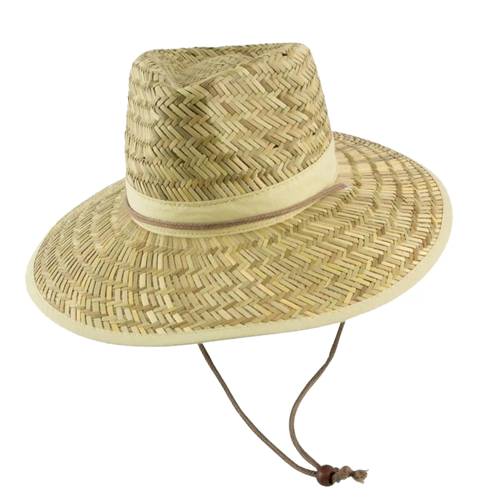 Summer Outing Sun Protection Big Brim Straw Hat Male Climbing Casual Sunshade Cool Wide Brim Fishing Hat