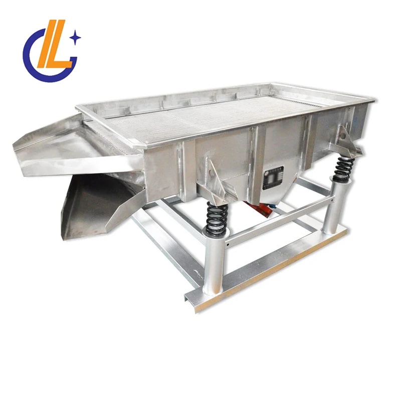 Vibratory shaker gold separating vibrating screen  sieve machine manufacturer for pine nuts