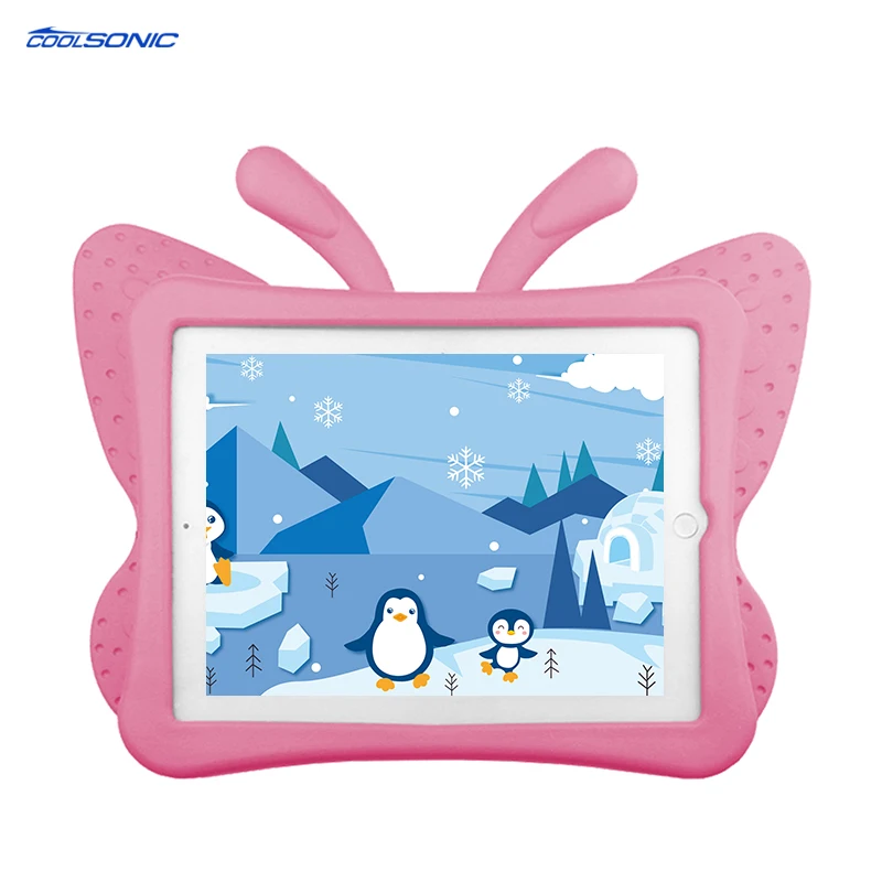 Kids Lovely Butterfly Design Shockproof Tablet Cases For Samsung Tab 3 P3200/P3210 7 inch