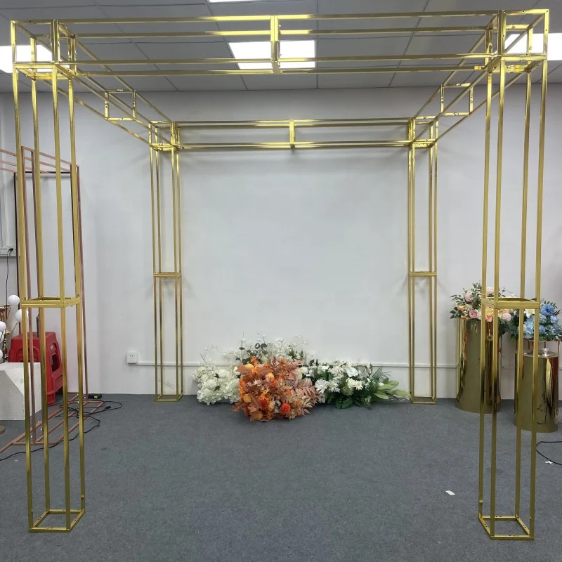 2024 wholesale artificial flower stand for wedding