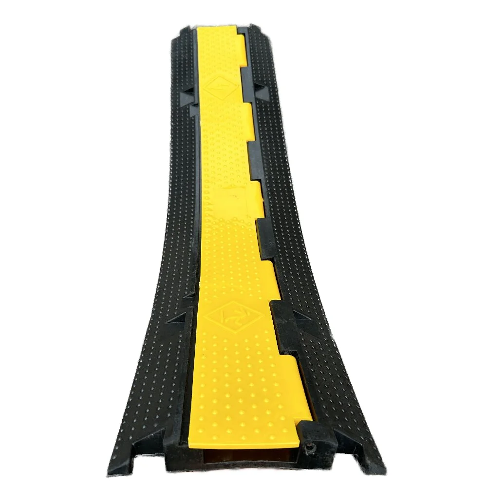 High Quality 1 Way Rubber Flip Cover Cable Ramp