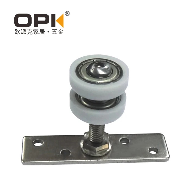 Universal wheel Folding Sliding Hanging door rollers