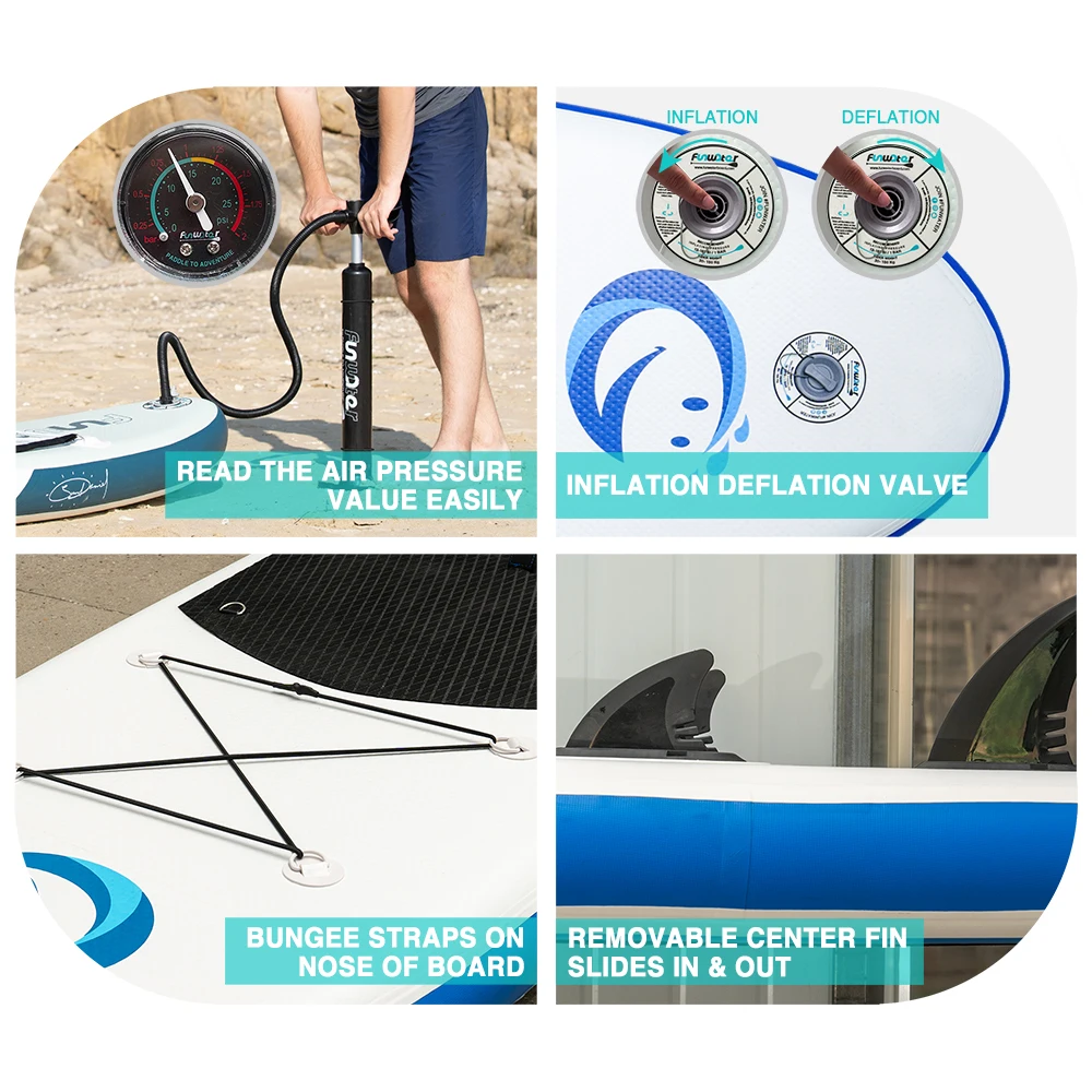 Fly Eagle RU Free Shipping Unisex Durable Outdoor Inflatable Stand-Up Paddle Board New Design Popular Wholesale at Good Price