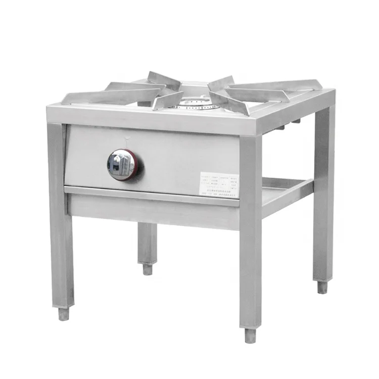 Chinese Commercial Restaurant Kitchen 6.5kw Single Wok Burner Cooking Cooker
