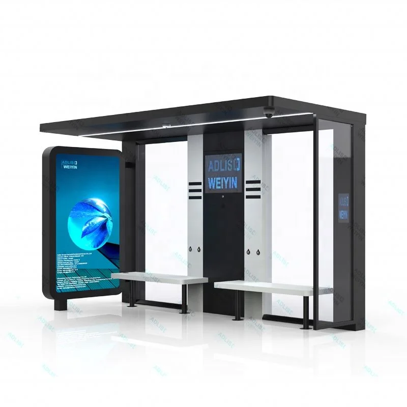 Promotional OEM Low Price Air Conditioned Bus Stop