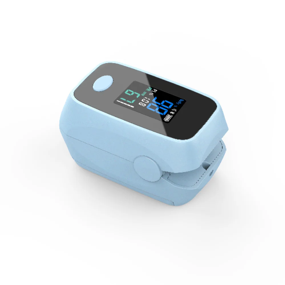 Top Quality Digital Screen Fingertip Pulse Oximet Blood Oxygen Saturation SPO2 Oxy Meter Pulse Oximeter