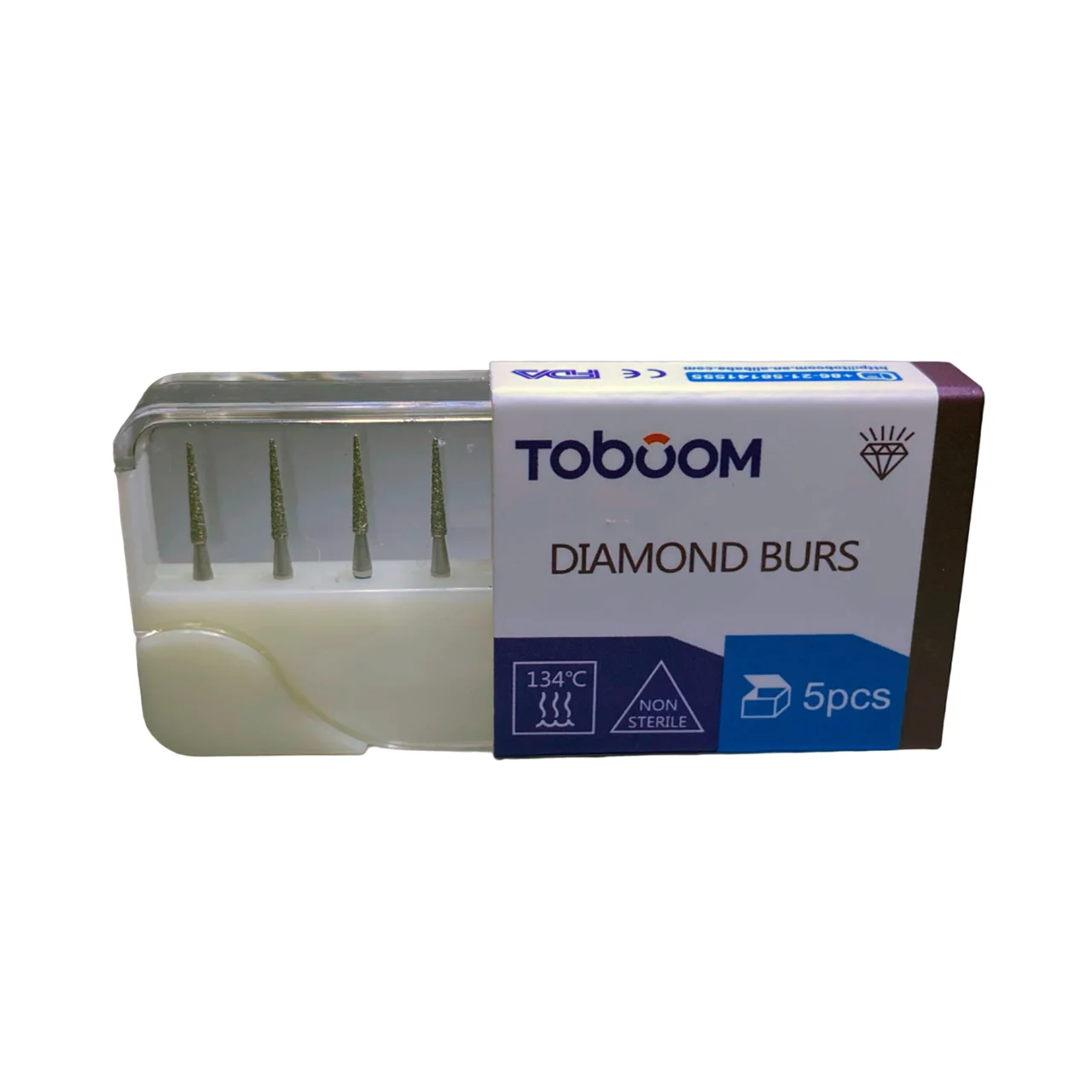 Toboom High Quality Dental Clinic FG High Speed Diamond burs Two layers Diamond Grit