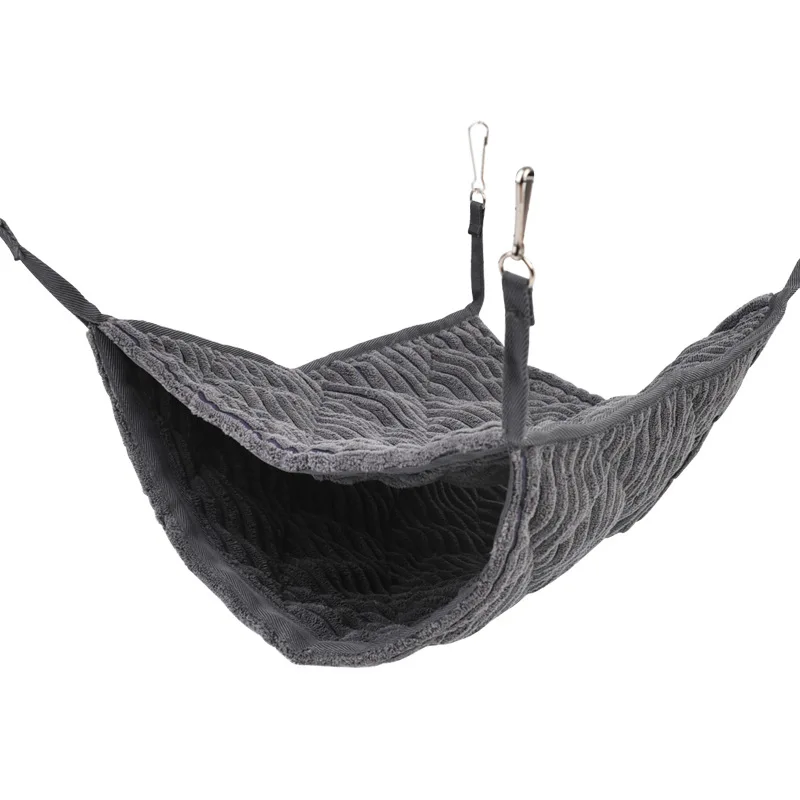 2022  New Pet Supplies Winter four-legged pet pad  flannelette cotton nest pet hammock