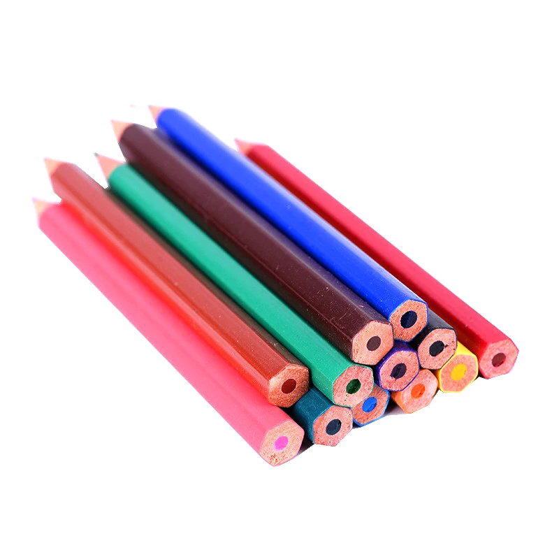 12 Colors Pencils Wooden Pencils To Painting And Written