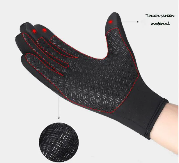 Waterproof Winter Gloves 3M Thinsulate Ski & Snowboard for Men and Women Touchscreen Fishing