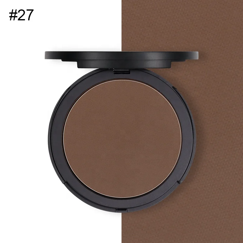 Custom L206 Oil control full coverage private label waterproof women girl foundation face  pressed powder