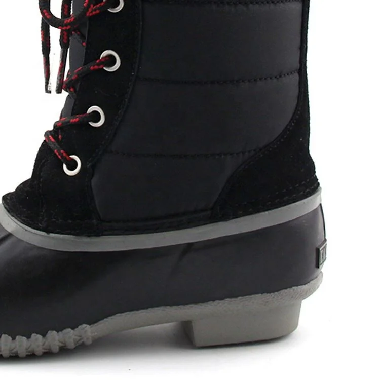 Lapps Thick Plush Soled Warm Ankle Outdoor Waterproof Quality Woman Knee High Wemens Winter Boots