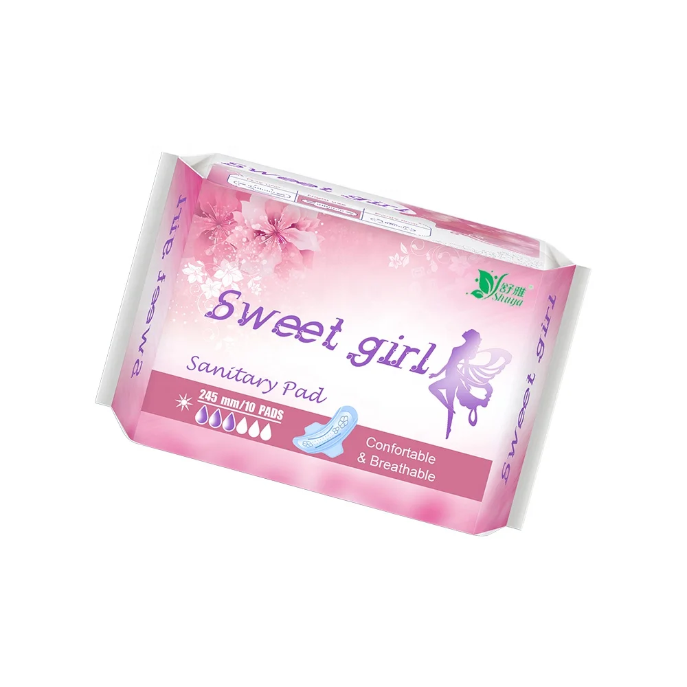 Бренд Shuya, недорогие женские гигиенические одноразовые анионные салфетки Love Moon для ночного времени