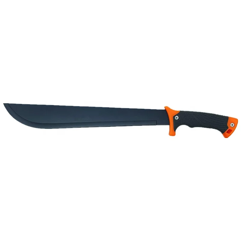 
Bush Machete with Heavy Duty Construction, Ergonomic Non-Slip Handle and Belt Sheath for Gardening, Land Management, Bushcraft, 