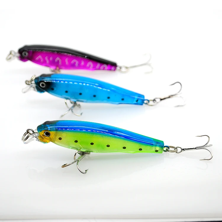 Fishing Lure in Bait Deep Swim Hard Fish Tackle 8cm/8g Float Minnow Wobbler Pesca Crankbait