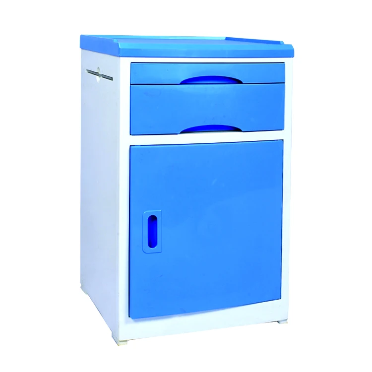 Factory supplied Economic locker hospital ABS medical beside cabinet for patient