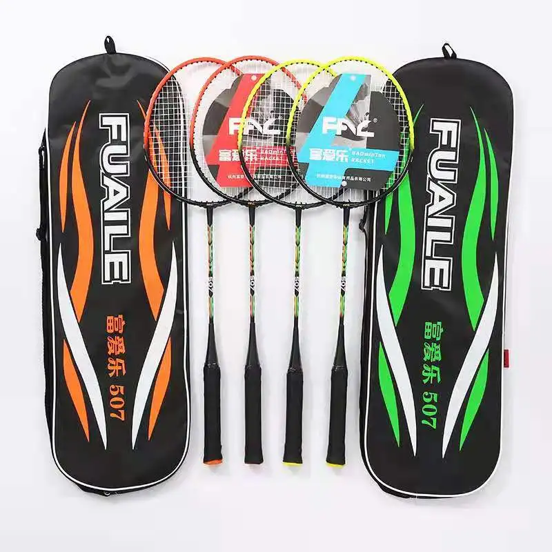 Wholesale badminton racket high quality carbon fiber material badminton racket professional