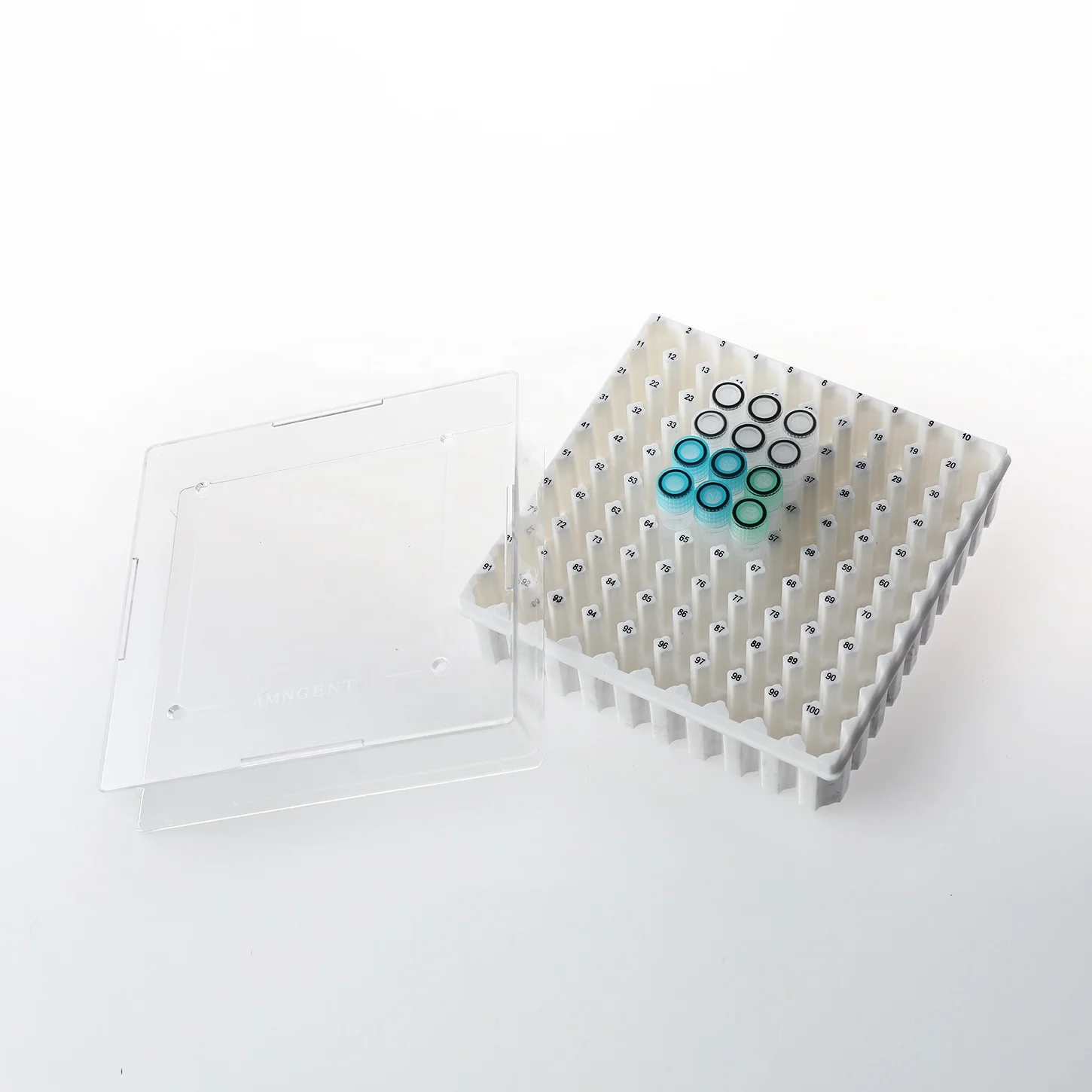 Криогенный контейнер для морозильной камеры из поликарбоната 100, 1,5 мл, 2,0 мл, криогенный флакон, контейнер для хранения синего, зеленого, красного, желтого, белого цветов