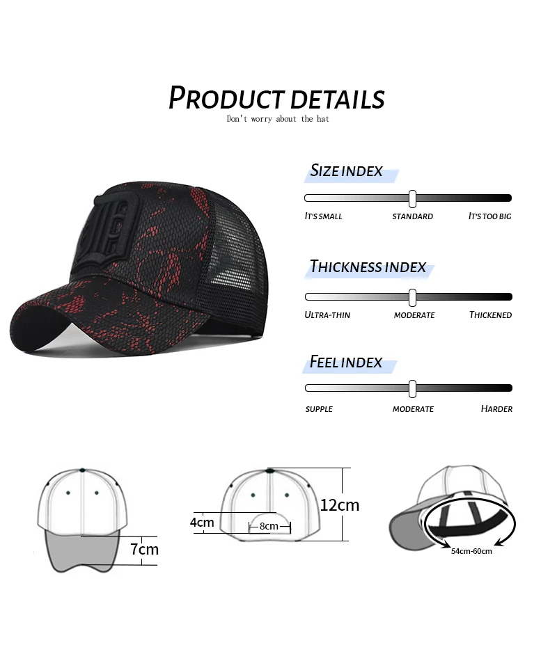 Custom Fashion Trucker Hat Soft Mesh Custom 6 Panel Foam Front Mesh Baseball Cap Hat 3D  Embroidered Trucker Hat Cap