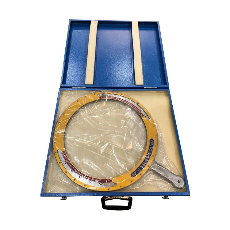 2021 ZG130-320,ZG 270-510mm portable double scale drill tool gauge in oilfiled Tricone bit ring gauge Drill gauge