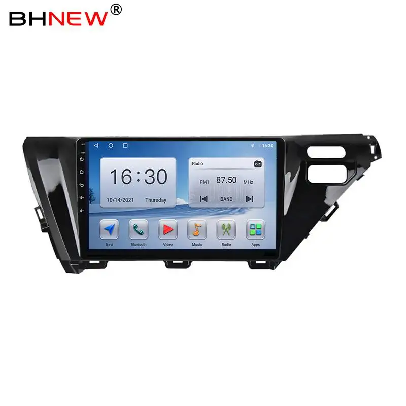 Автомобильный мультимедийный плеер на Android для Toyota Camry 2018 2020 2021 поддержка carplay Wi-Fi BT FM без DVD
