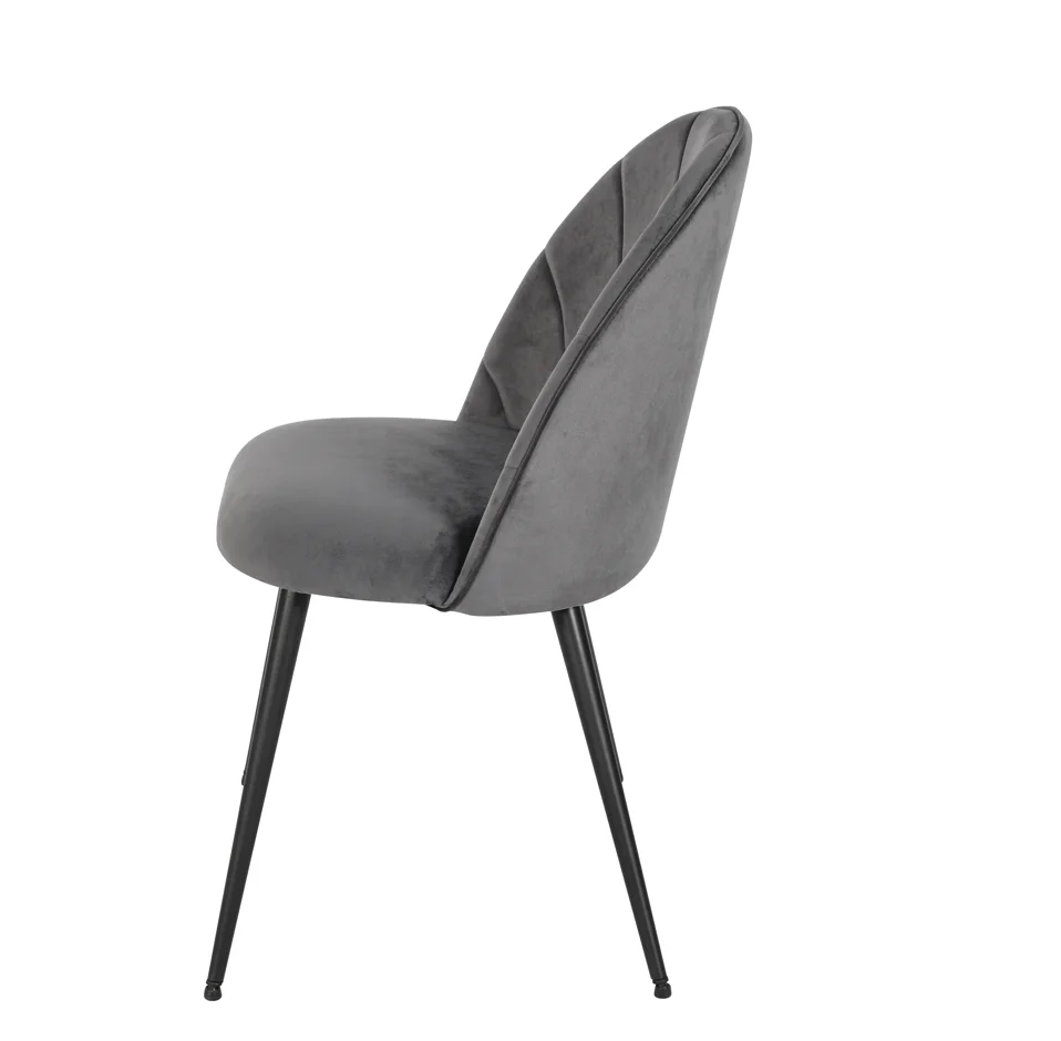 Europe Hot selling Wholesale coffee shop chair Manufacturer restaurant dining room Velvet Fabric dining chair