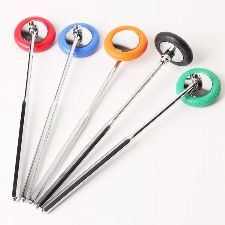 
Quality Multifunction Medical Diagnostic Round Neurological Reflex Percussion Hammer 