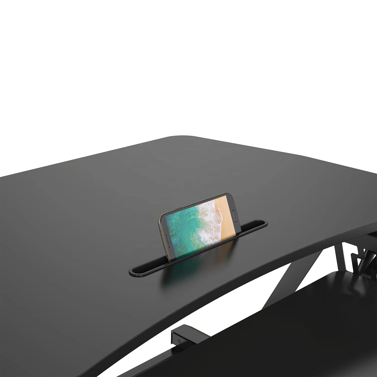 V-mounts Modern Standing Laptop Angle Adjustable Office Corner Computer Desk