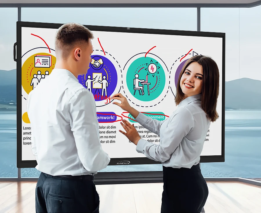 86-inch 4K touch screen interactive tablet computer for multimedia teaching and video conferencing interactive smart whiteboard