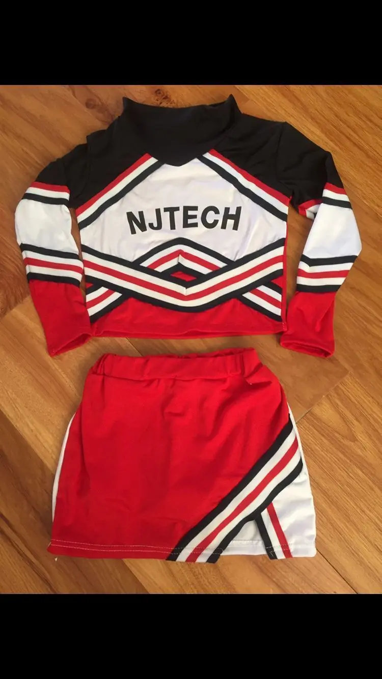 Cheerleading Uniforms Group Performance Dance Costumes for Kids Adults Sexy Cheerleading Outfits