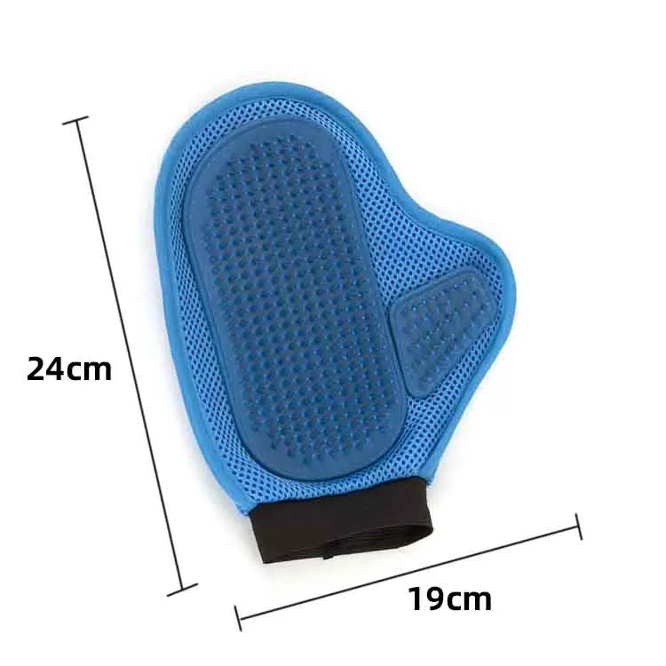 Dog Gloves Pet Cleaning Brush Shower Pet Soap Bath Silicone Rubber Grooming And Shampooing Brush Dog