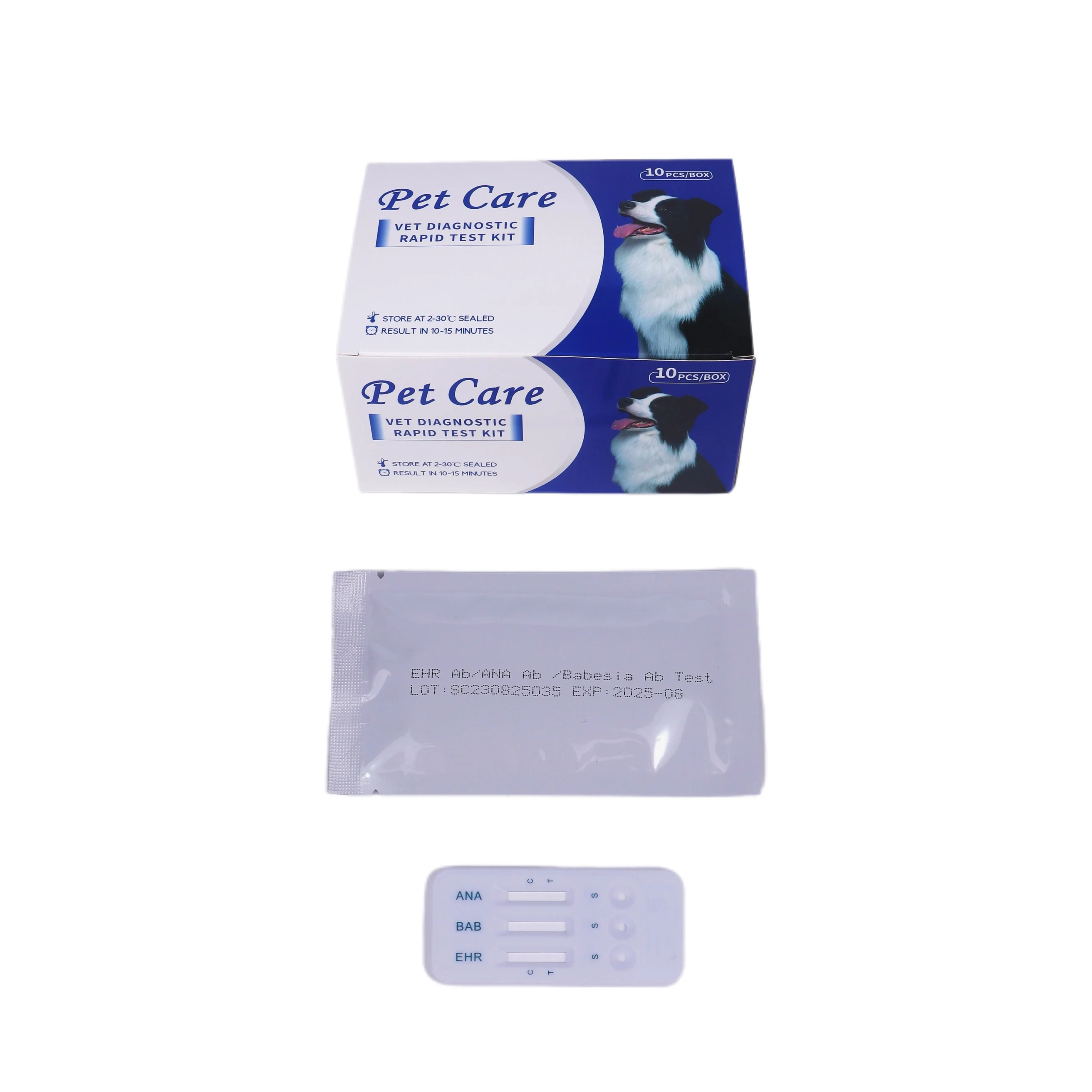 Canine Parvovirus (CPV) Antigen Rapid Test Kit chromatographic immunoassay of Canine Parvovirus antigen in canine stool feces