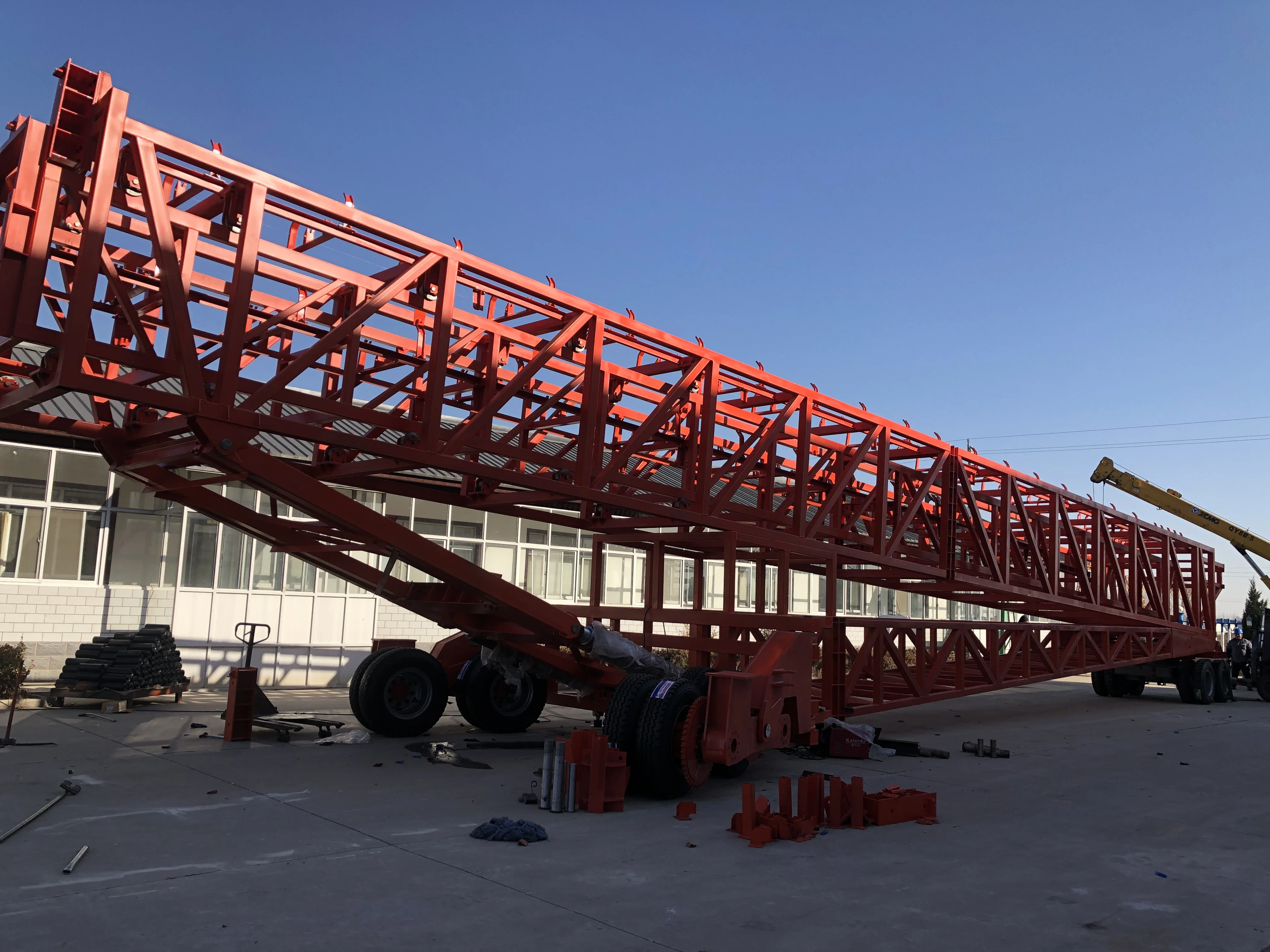 Adjustable Height Flexible Movable Telescopic Stacker  Bulk Handling Solutions mobile stacker factory outlet Quickly change the