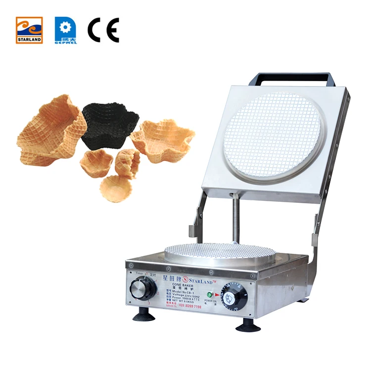 Stainless steel hand oven small baking machine biscuit egg roll production equipment  suitable for stores