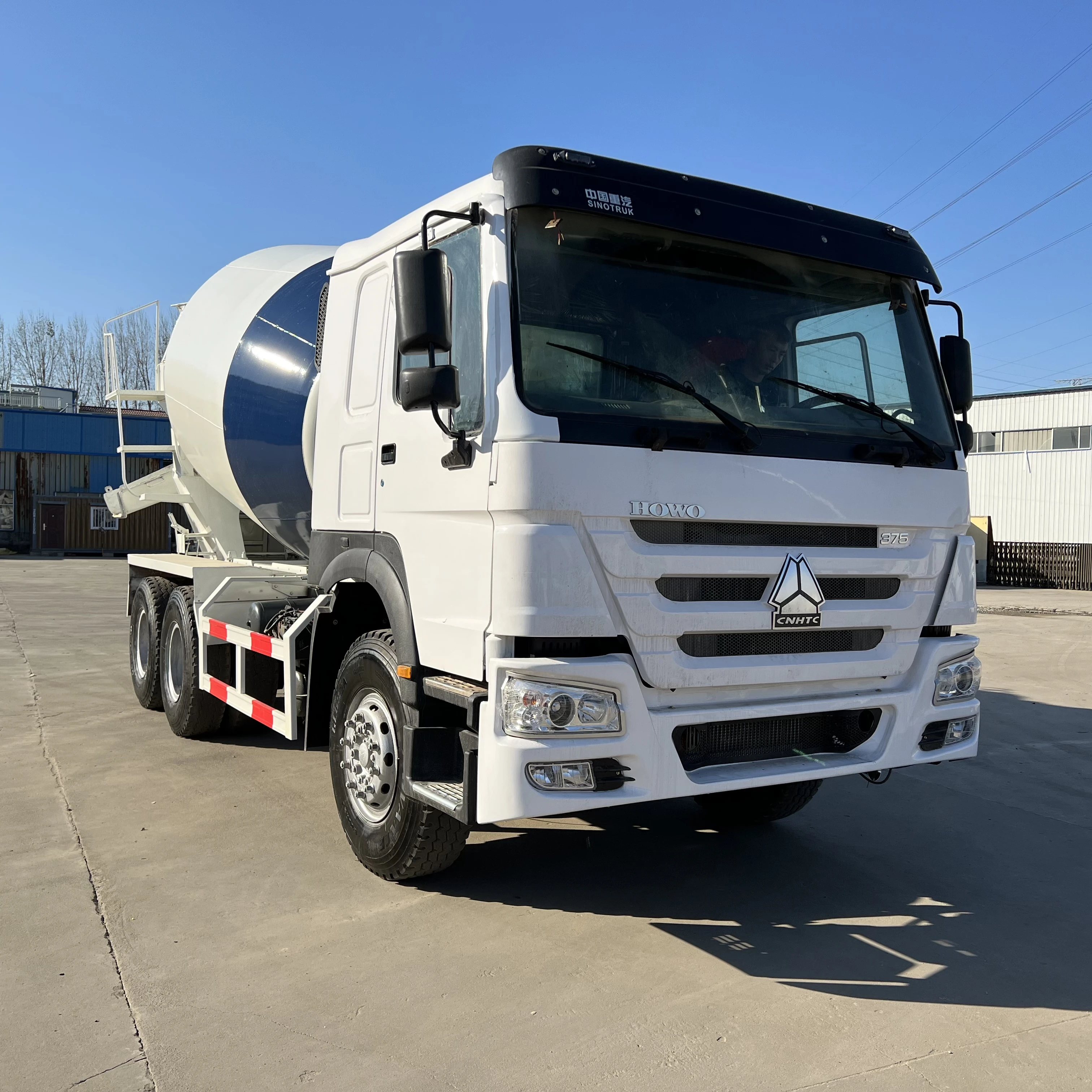 Howo Trucks Mixer 6x4 336HP 375HP 10cubic meters Concrete Mixer Truck Price for sale