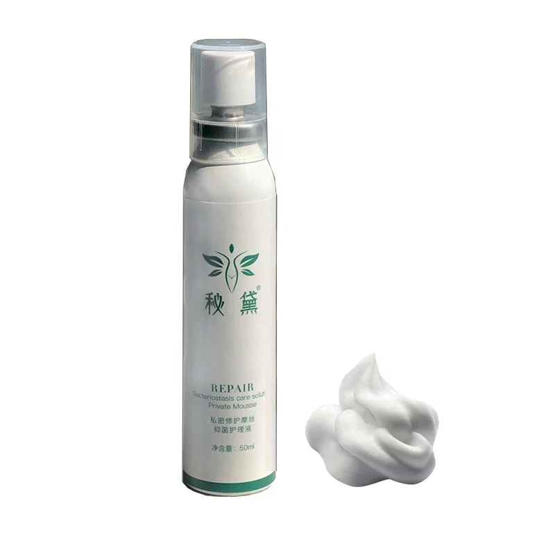 Private label wholesale vegan vaginal whitening gel wash natural herbal feminine hygiene foam cleaning set