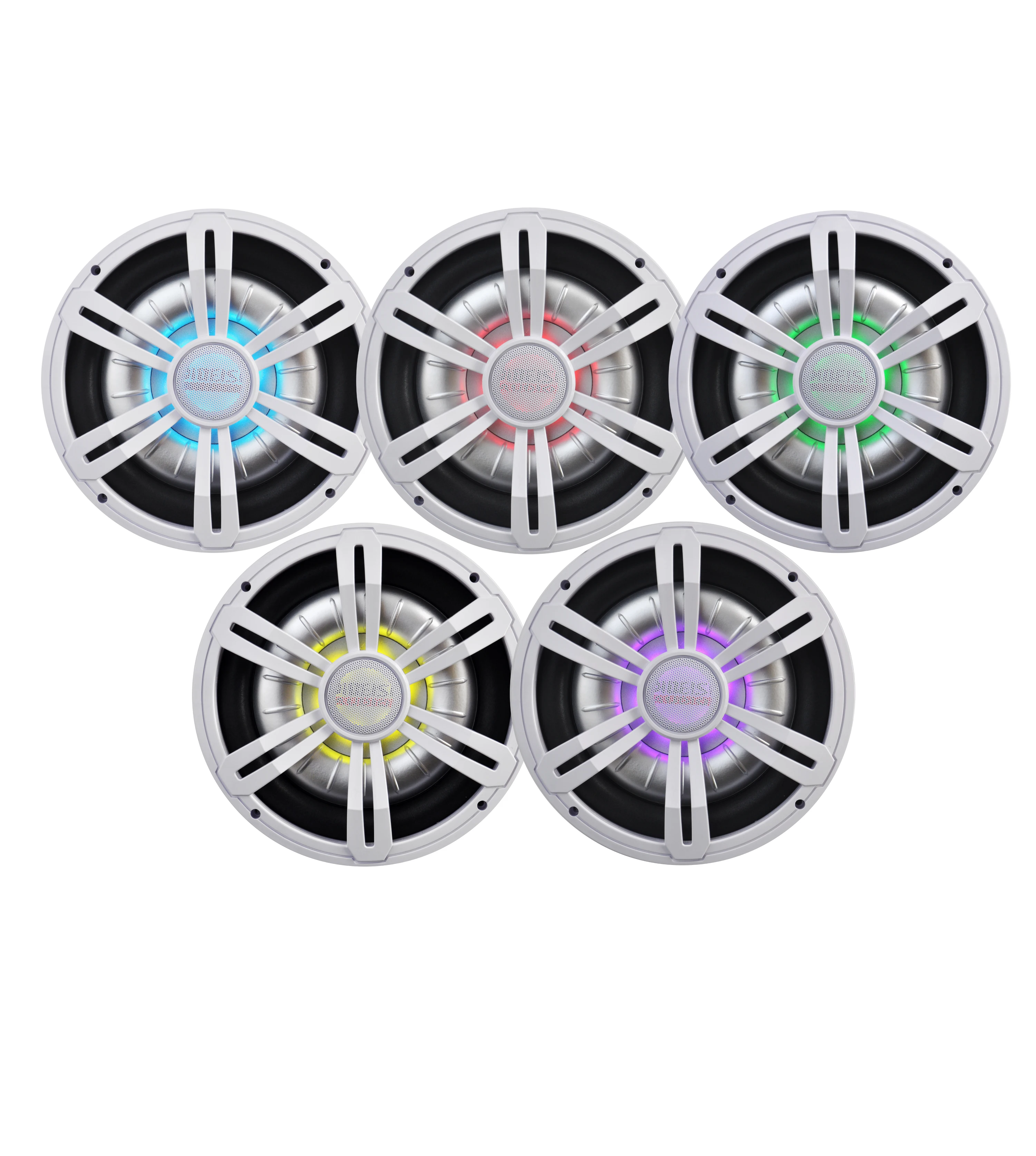 DIBEISI wholesale 8/10/12 inch waterproof super slim high performance dual 4 ohm marine subwoofer speaker DBS8017