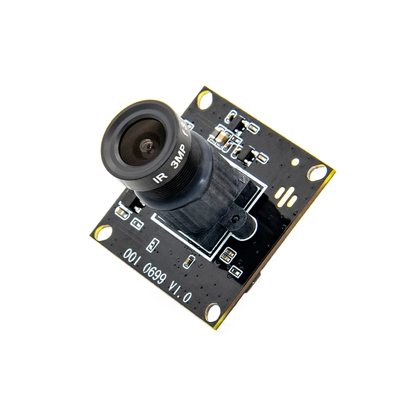 HD 720p Black and White Global Shutter OV9281 USB Camera Module for Fast Motion Cupture Camera System
