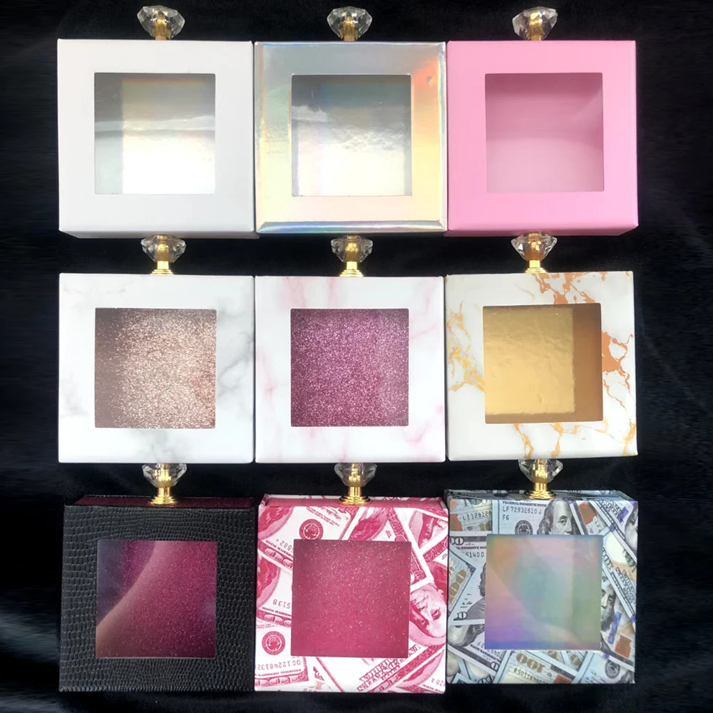 Popular Private Label Eyelash Package Box 3d Mink Lahes 25mm Mink Strip Eyelashes Extensions Fur Hand Made Free Samples Cute