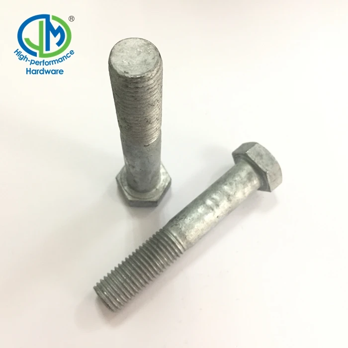 Scm435 Hexagon Head Bolt Grade 8.8 10.9 Jis B 1180 Full Size