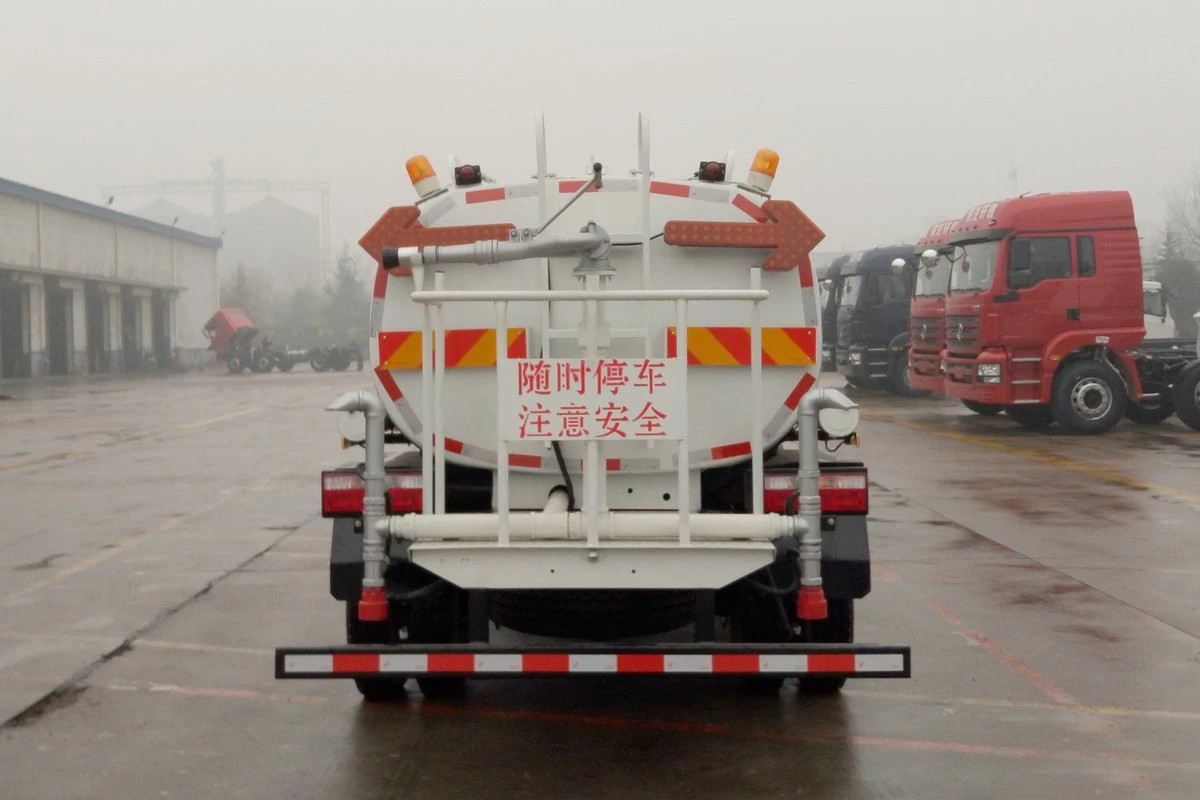 Used Shacman Water Tank Truck 5Cbm Sprinkling Truck 4X2 Sprinkler Tanker Sprayer