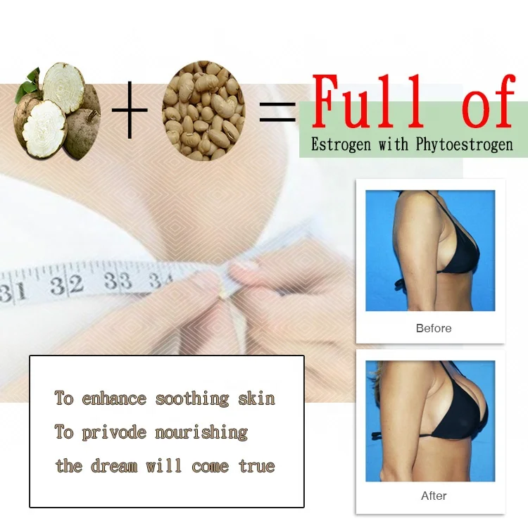 Herbal Breast Enhancement Cream Set Firming and Enlargement Cream