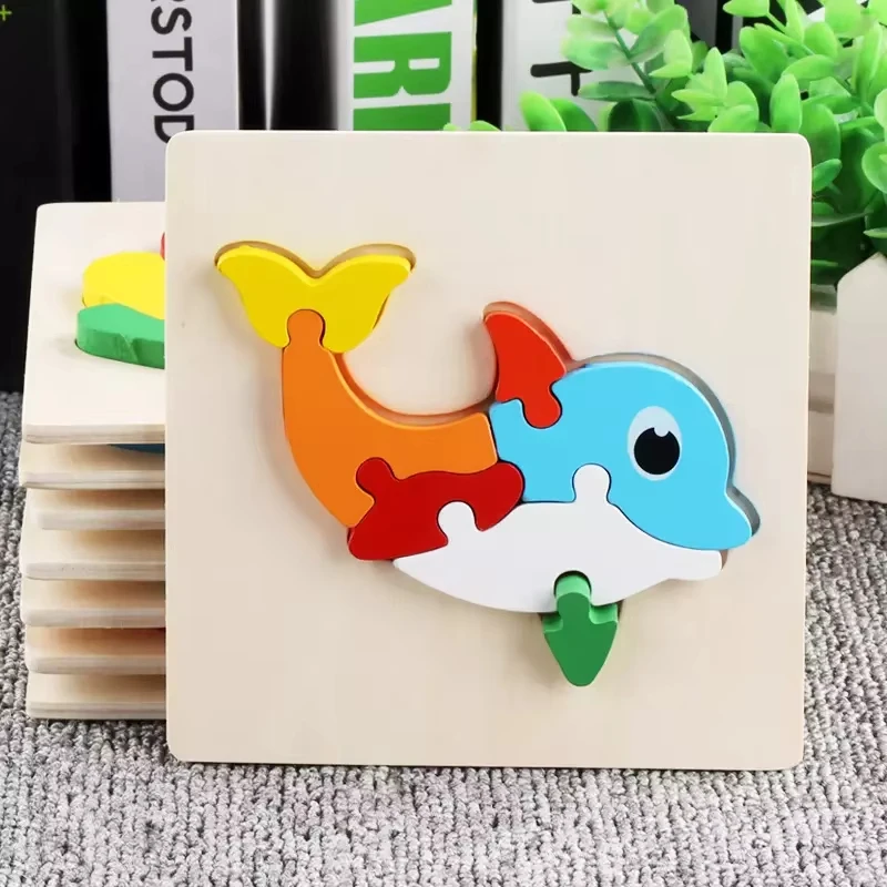 Toddler educational puzzle toy wooden kids jigsaw puzzle for kids 1+ Arabic Graphics Alphabet letter Wooden Puzzle