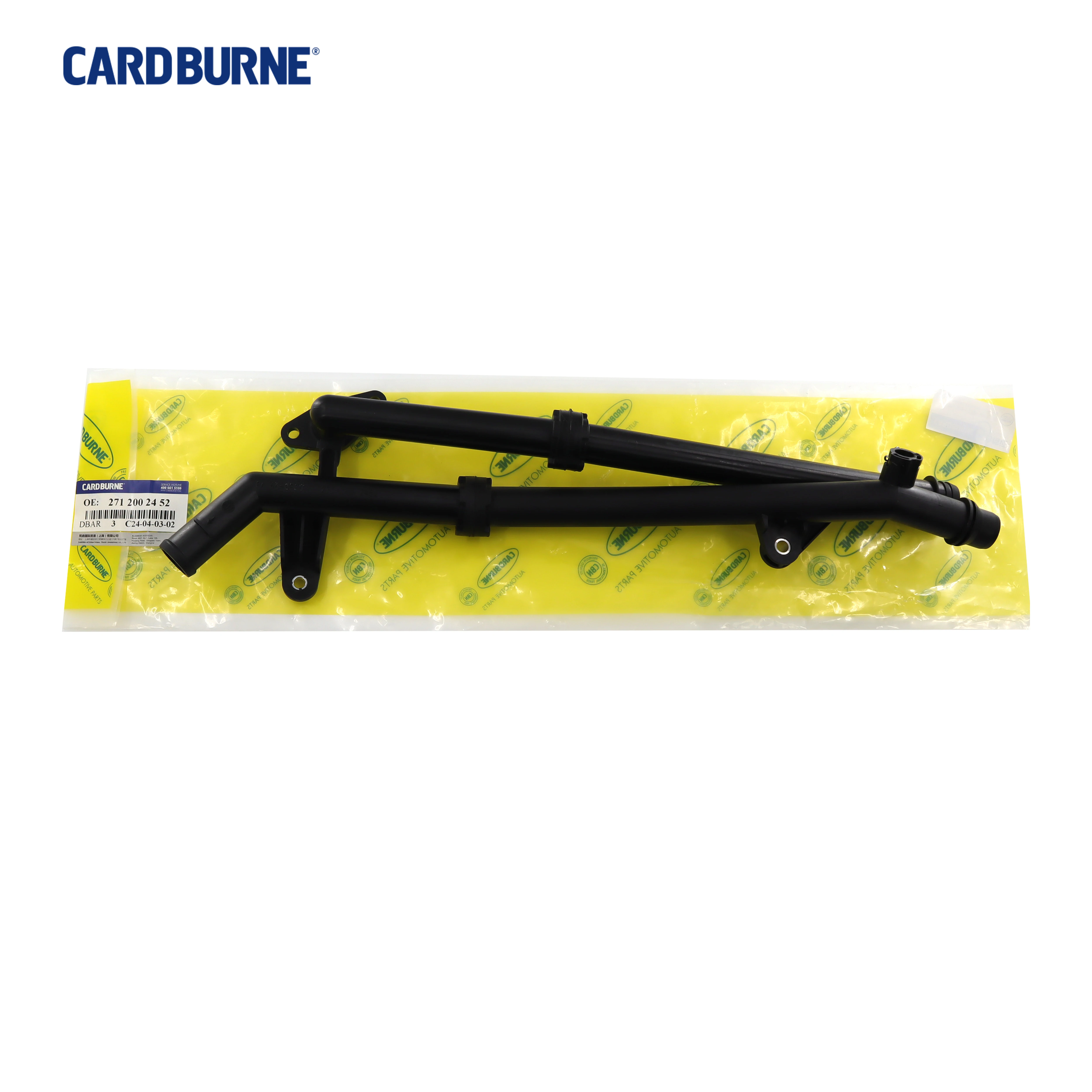 Cardburne Auto Parts Water Pump Cooling Pipe Compatible For Mercedes Benz M271 W204 W212 Oe 2712002452