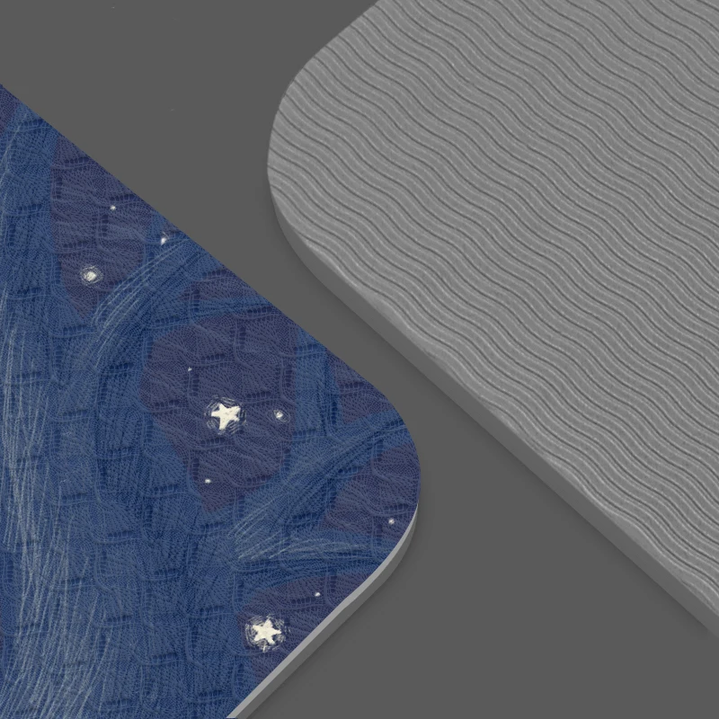 SANFAN Natural Eco Friendly Tpe Yoga Mat For Kids Kids Size Yoga Mat 6mm Thick Fun Colors & Designs