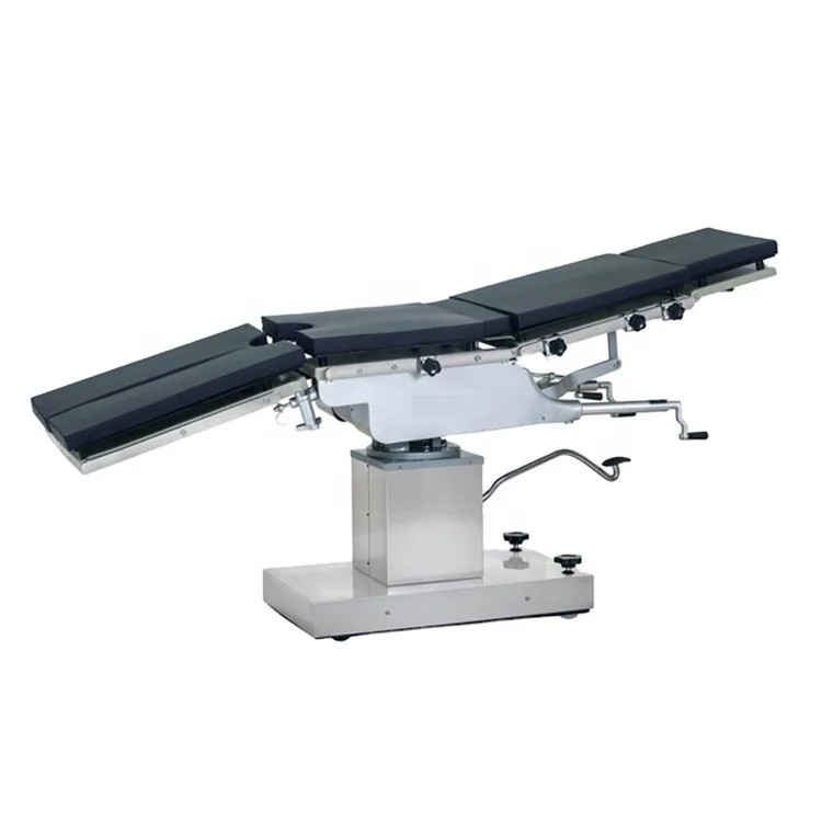 YSOT-3008C Stainless steel theatre table manual low price mechanical operating surgical table