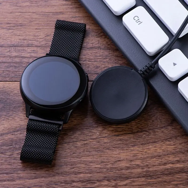 Портативный USB-кабель адаптер для быстрой зарядки Samsung Galaxy Watch Active 2 зарядный