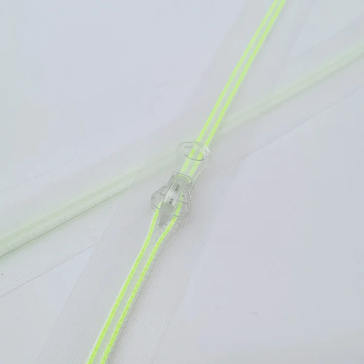Lace zipper nylon coil zipper for sun-proof clothing